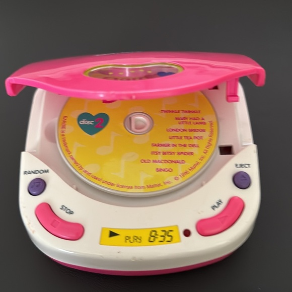 Barbie DiscGirl CD Player - Picture 4 of 5